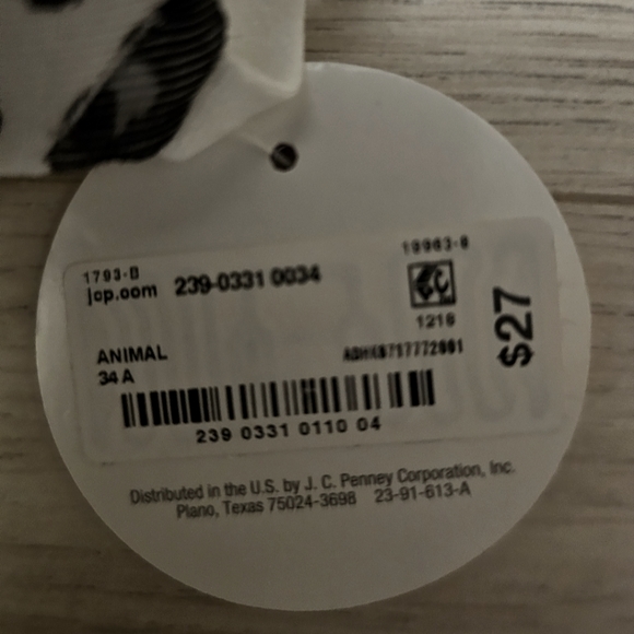 Flirtatude Tshirt Bra 34A - Picture 4 of 5